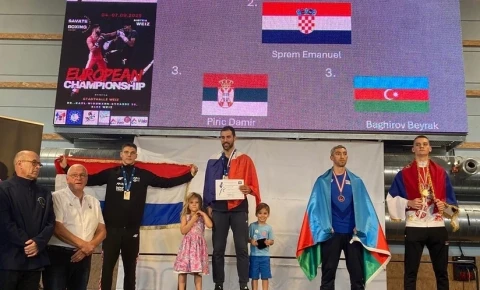 Avropa çempionatında bürünc medal