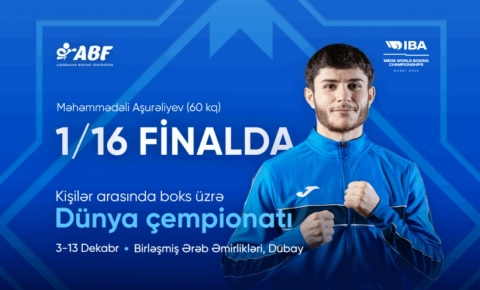 Azərbaycan boksçusu dünya çempionatına qələbə ilə başlayıb