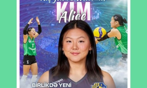 Amerikalı voleybolçu "Gəncə"də