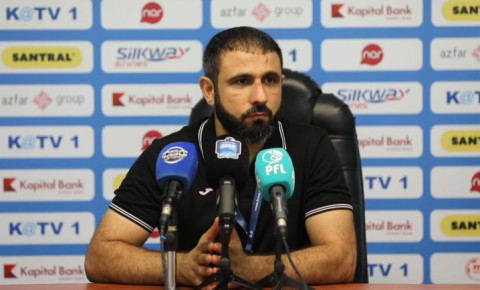 Rəşad Sadıqov: "Çalışdıq ki, oyunboyu ona dəstək olaq, çox təzyiq göstərməyək"