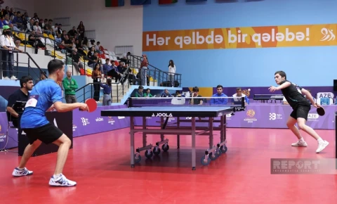 III MDB oyunları: Stolüstü tennisçilərimiz finalda