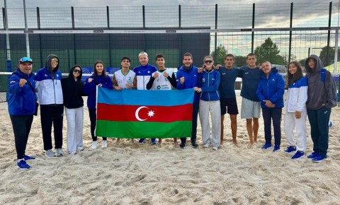 Voleybol üzrə millimiz pley-offa yüksəlib