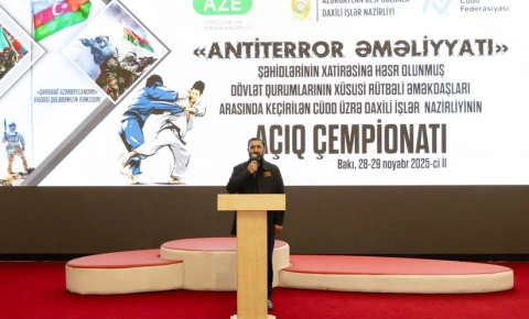 Şəhidlərin xatirəsinə həsr olunan cüdo üzrə açıq çempionat keçirilib
