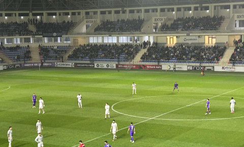 "Sumqayıt" liderə qarşı - Oyun başladı