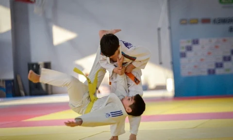 Goranboyda kəmər dərəcələri üzrə imtahan keçirilib