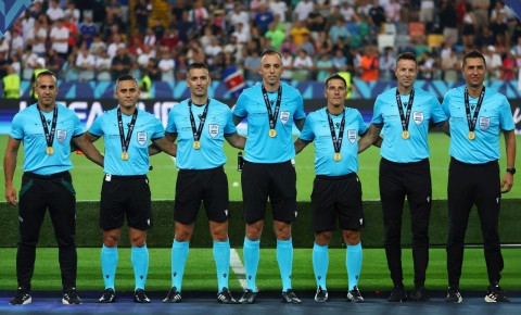 UEFA Superkubok matçından sonra azərbaycanlı hakimi təltif etdi