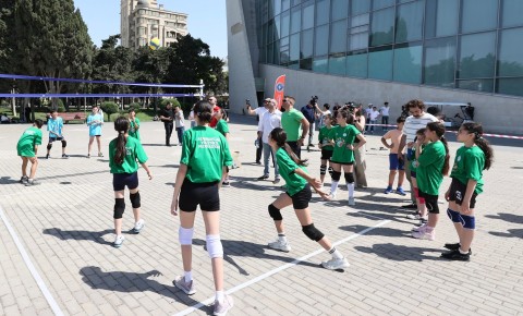 Uşaqların Beynəlxalq Müdafiəsi Gününə həsr olunmuş Voleybol Festivalı