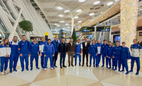 Karateçilərimiz dünya çempionatı üçün Qahirəyə yola düşdülər