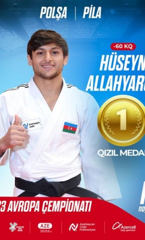 Cüdoçumuz qızıl medal qazandı