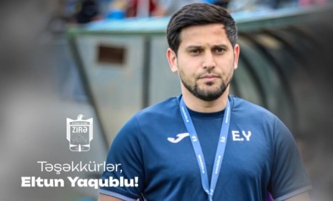 "Zirə" məşqçisi ilə yollarını ayırdı - RƏSMİ