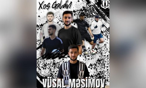 Bölgə klubu Vüsal Məsimovu "rənglərinə bağladı"