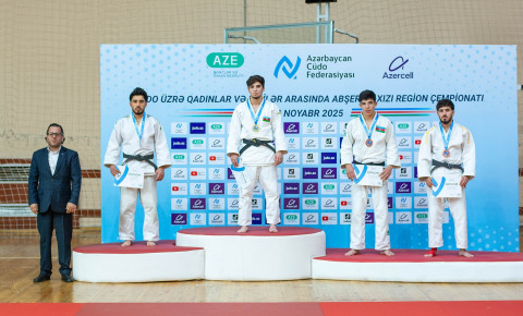 Böyüklər arasında Cüdo üzrə Abşeron-Xızı regionu çempionatı keçirilib