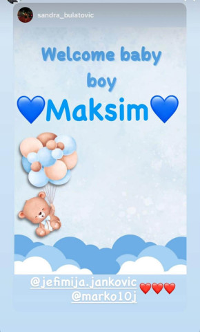 Marko Yankoviç ikinci dəfə ata olub