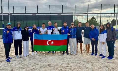 Çimərlik voleybolçularımız EEVZA çempionatının pley-offunda