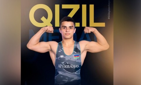 Azərbaycan güləşçisi Avropa çempionu oldu
