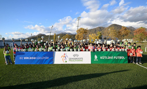 Qəbələdə kütləvi futbol festivalı təşkil olunub