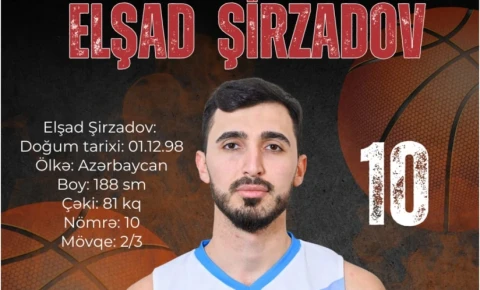 Azərbaycan klubu yeni basketbolçu ilə anlaşıb