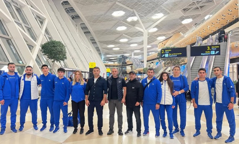 Azərbaycan karateçiləri Parisə yola düşüb
