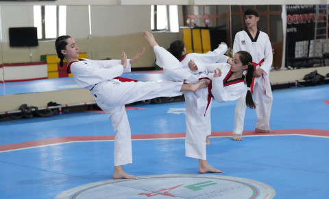 18 taekvondoçu dan dərəcəsi uğrunda imtahan verib