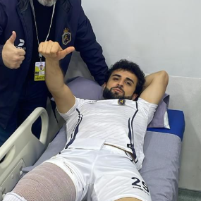 Azərbaycan klubunun futbolçusu xəstəxanalıq oldu